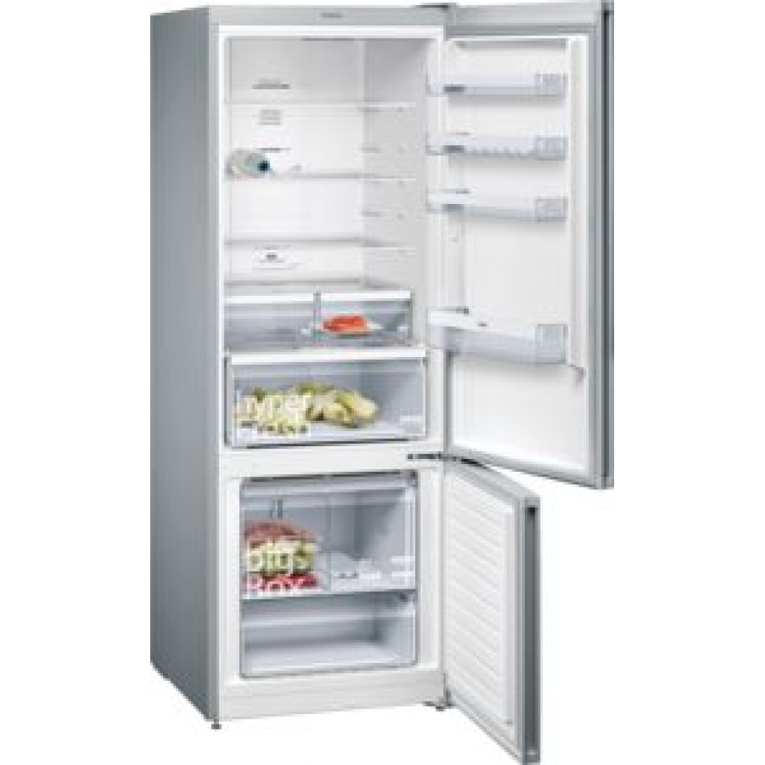 iQ300 Alttan Donduruculu Buzdolabı 193 x 70 cm Kolay temizlenebilir Inox KG56NVIF0N